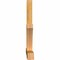 Ekena Millwork Redmond Rough Sawn Timber Gable Bracket, Western Red Cedar, 96"W x 40"H x 4"D x 4"F, 10/12 Pitch GBW096X40X0404RED00RWR - alternate 2